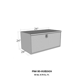 Westin/Brute HD Under Body 24in x 18in Drop Down Door - Aluminum 80-HUB2424