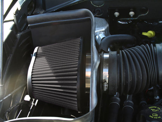 Airaid 05-11 Dodge Dakota/06-09 Mitsu Raider 3.7/4.7L CAD Intake System w/o Tube (Dry / Black Media) 302-165