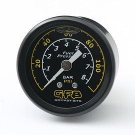 GFB Fuel Pressure Gauge (Suits 8050/8060) 40mm 1-1/2in 1/8MPT Thread 0-120PSI 5730