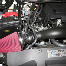 Airaid 09-13 GM Truck/SUV (w/ Elec Fan/excl 11 6.0L) CAD Intake System w/ Tube (Dry / Red Media) 201-233