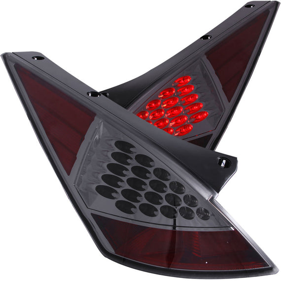 ANZO 2003-2005 Nissan 350Z LED Taillights Smoke 321254