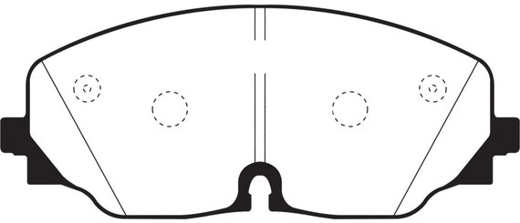 EBC for 2017+ Volkswagen Atlas 2.0L Turbo Greenstuff Front Brake Pads - ebcDP630 DP63087