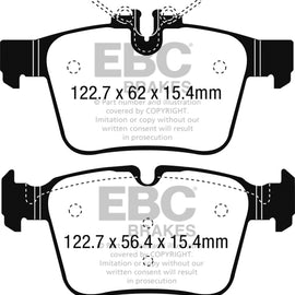 EBC 15+ Mercedes-Benz C300 (W205) 2.0 Turbo 4-matic Redstuff Rear Brake Pads DP32215C