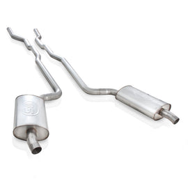 Stainless Works 1973-82 Corvette Exhaust 2-1/2in Factory Style Mufflers 2-1/2in Turndowns V6367SW