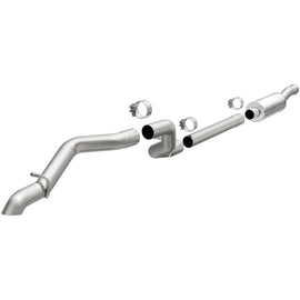 MagnaFlow Cat Back 2018 Jeep Wrangler 2.0L Rock Crawler Series Single Exit Stainless Exhaust 19428