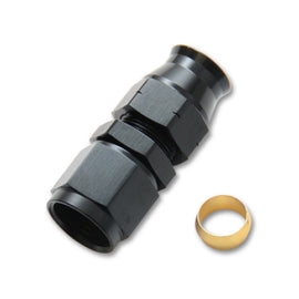 Vibrant -6AN Female to 5/16in Tube Adapter Fittings with Brass Olive Insert 16445