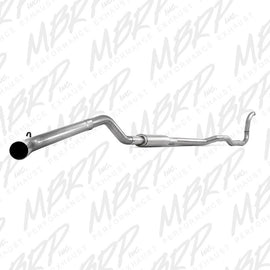 MBRP SINGLE SIDE TURBO BACK EXHAUST SYSTEM FOR 1988-1993 DODGE 2500/3500 4WD S6150P