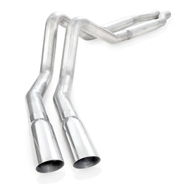 Stainless Works 2011-14 F-150 5.0L 3in Exhaust S-Tube Mufflers Behind Passenger Rear Tire Exit FT11CB