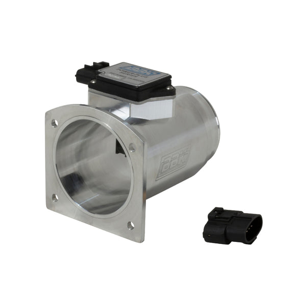 BBK 94-95 Mustang 5.0 Mass Air Meter 76mm 19 lb Inj. Cold Air Calibration CNC Billet Housing 80075