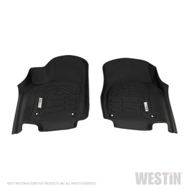 Westin 2013-2018 Dodge/Jeep Durango Wade Sure-Fit Floor Liners Front - Black 72-110094
