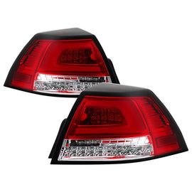 Spyder Pontiac G8 08-09 Version 2 Light Bar LED Tail Lights - Red Clear- ALT-YD-PG808V2-LB-RC 5086075