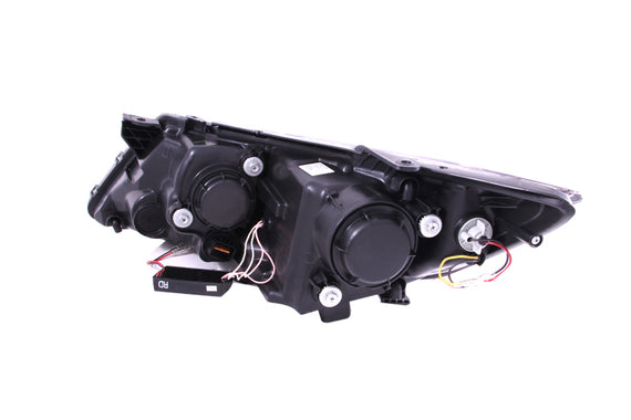 Anzo Projector Headlights Black w/ Halo For 11-13 Kia Optima #121460 121460