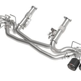 AFe MACH Force-Xp 304 Stainless Steel Cat-Back Exhaust Carbon 2020 Chevrolet Corvette C8 49-34124NM-C