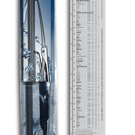 Hella Standard Wiper Blade 19in - Single 9XW398114019