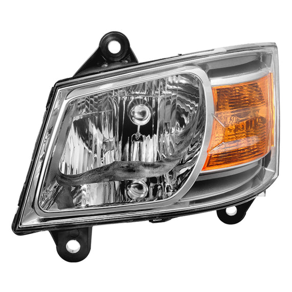 xTune Dodge Grand Caravan 08-10 Driver Side Headlight -OEM Left HD-JH-DGC08-OE-L 9035180