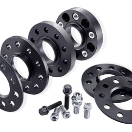 Eibach PRO-SPACER KIT for (35mm Pair) (Black) for FORD Mustang 2015 to 2017 S90-4-35-010-B