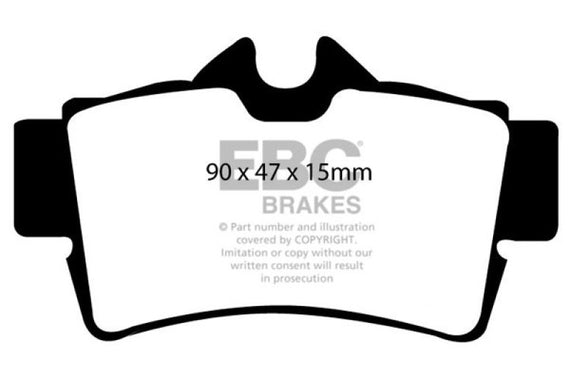 EBC 94-04 Ford Mustang 4.6 Cobra Ultimax2 Rear Brake Pads UD6271