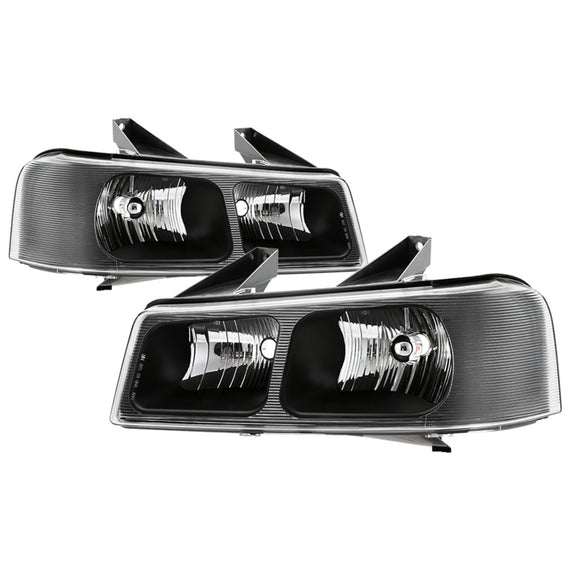 xTune 03-17 Chevrolet Express 1500 OEM Style Headlights - Black (HD-JH-CEX03-OE-BK) 9042485