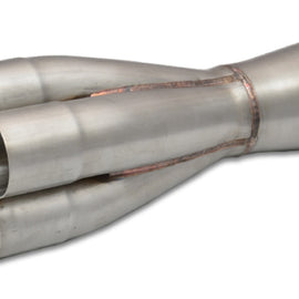 Vibrant 4-1 SS Merge Collectors (1-7/8in Inlet Slipover ID 2-1/2in Merge Outlet OD) Single Unit 10305