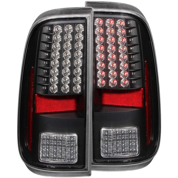Anzo 311127 Black LED Tail Lights for 08-15 Ford F250/F350/F450/F550 SuperDuty 311127