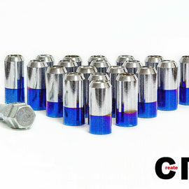 CPR IH48 12x1.25 BURNT BLUE LUG NUTS 20pc CPR-IH48-12125BB