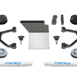 Fabtech 07-14 GM C/K1500 SUV 2WD/4WD 4in Budget UCA System w/Rear Perf. Shocks K1060