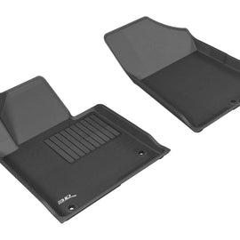 3D MAXpider Custom for Kagu Black 1st Row Floor Liners for Hyundai Sonata L1HY05111509