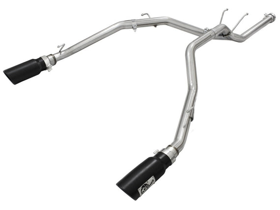AFE Power 49-42041-B Large Bore-HD 2-1/2in 409 Stainless Steel DPF-Back Exhaust 49-42041-B