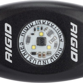 Rigid Industries A-Series Light - Black - High Strength - Amber 480333