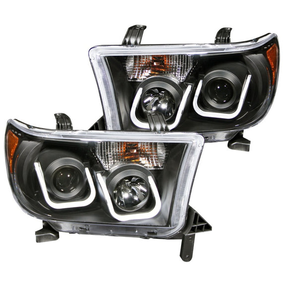 Anzo 111294 Black Projector Headlights U-Bar Style for 08-14 Toyota Sequoia 111294