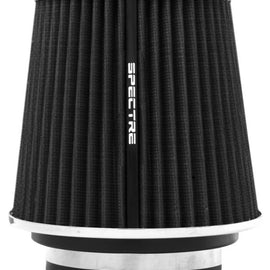 Spectre Adjustable Conical Air Filter 5-1/2in. Tall (Fits 3in. / 3-1/2in. / 4in. Tubes) - Black 8131