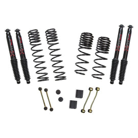 Skyjacker 2020 Jeep JL 4WD Rubicon Diesel 2.5in Dual Rate Long Trvl Sus Lift Kit w/Blk Max Shocks JL25RBPBLTD