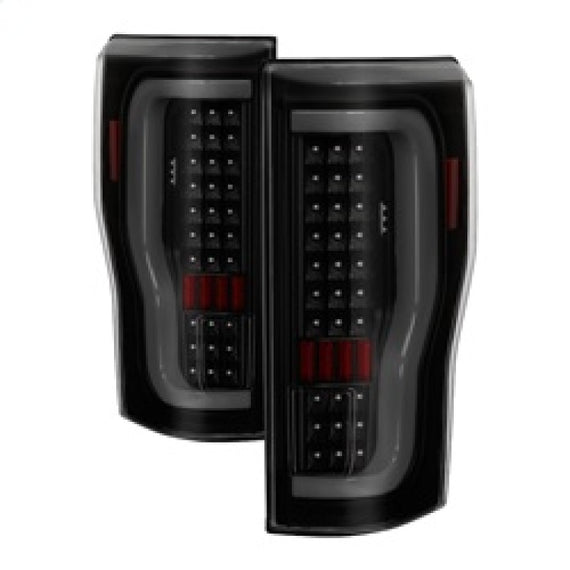 xTune 17-18 Ford F-250 Super Duty (Excl LED Models) LED Tail Lights-Blk Smk (ALT-ON-FS17-LBLED-BSM) 9041617