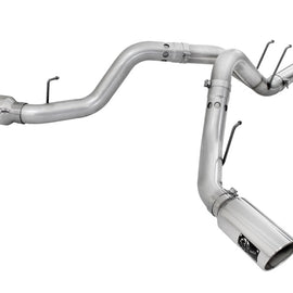 AFE Power 49-03065-P ATLAS 4 IN AluFits: Minized Steel DPF-Back Exhaust System w 49-03065-P