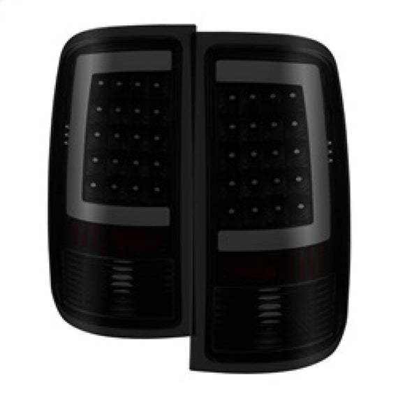 xTune 07-13 GMC Sierra 1500 LED Tail Lights - Black Smoke (ALT-ON-GS07-G2-LED-BSM) 9038518