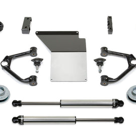 Fabtech 07-14 GM C/K1500 SUV 2WD/4WD 4in Budget UCA System w/DL 2.5 Coilovers & Rear DL Shocks K1060DL
