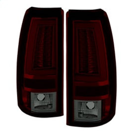 Spyder Chevy Silverado 1500/2500 99-02 Version 2 LED Tail Lights - Red Smoke ALT-YD-CS99V2-LED-RS 5081889