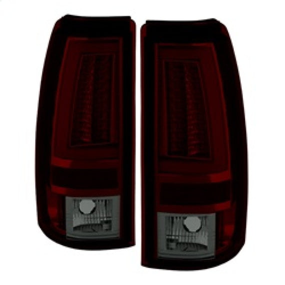 Spyder Chevy Silverado 1500/2500 99-02 Version 2 LED Tail Lights - Red Smoke ALT-YD-CS99V2-LED-RS 5081889