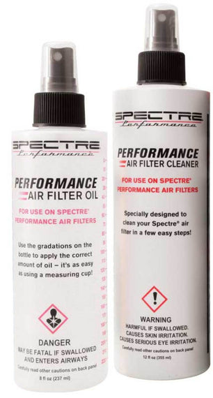 Spectre Accucharge Kit for HPR Filters (Includes 12oz. Cleaner / 8oz. Oil) HPR4820