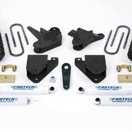 Fabtech 99-00 Ford F250/350 2WD w/7.3L Diesel 6in Basic Sys w/Perf Shks K2099