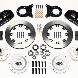Wilwood Dynapro 6 Front Hub Kit 12.19in 1970-1973 Mustang Disc & Drum Spindle 140-12945
