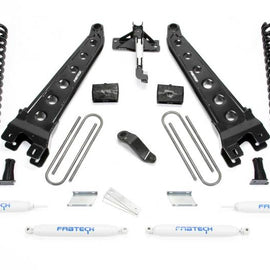 Fabtech 18 Ford F450/F550 4WD Diesel 6in Rad Arm Sys w/Coils & Perf Shks K2304