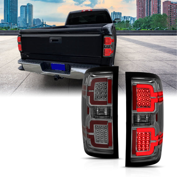 ANZO LED TAILLIGHTS FITS 2014-2018 CHEVY SILVERADO 1500 311290 311290