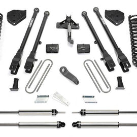 Fabtech 17-21 Ford F250/F350 4WD Gas 6in 4Link Sys w/Coils & Dlss Shks K2257DL