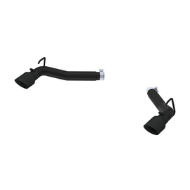 MBRP 3" AXLE BACK BLACK DUAL MUFFLER DELETE EXHAUST FOR 10-15 CHEVY CAMARO 6.8L S7019BLK