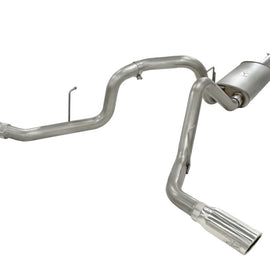 aFe MACHForce XP Exhausts 3inSS Dual Side Exit Cat-Back 11-14 Ford F150 Ecoboost V6-3.5L (TT) 49-43056-P
