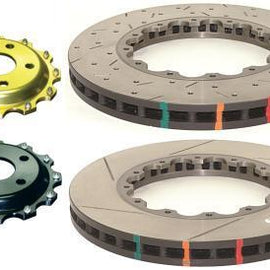 DBA 5000 FRONT T3 SLOTTED REPLACEMENT ROTOR DISC ONLY FOR 08-14 MITSUBISHI EVO 52224.1S