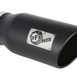 aFe MACH Force-XP 409 SS Right Side Single Wall Exhaust Tip 5in Inlet x 7in Outlet x 15in L 49T50701-B15