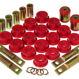 Prothane 01-02 Honda Civic Rear Control Arm Bushings - Red 8-318