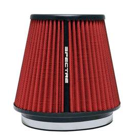 Spectre HPR Conical Air Filter 6in. Flange ID / 7.313in. Base OD / 7in. Tall - Red HPR9892